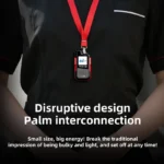 Close-up of the Maycall 4G LTE PoC GPS intercom radio with SIM slot