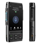 Side profile of the Maycall IP-720 Android 10 4G PoC camera radio