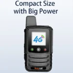Side profile of the Maycall Global PTT floating 4G PoC radio