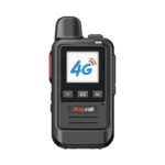 Front view of the Maycall W7 4G LTE PoC handheld with octa-core processor