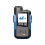 Maycall M9500 Android 8.1 mini 4G PoC DMR radio held in hand