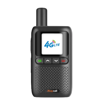 Front view of the Maycall MC-169 4G PoC loud-sound handheld LTE walkie talkie