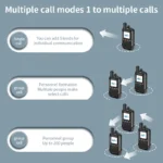 Maycall MC-169 4G PoC loud-sound handheld LTE walkie talkie held in hand