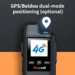 Package contents of the Maycall MC-28 4G loud horn handheld PoC radio