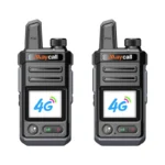 Front view of the Maycall MC-82 Global PTT 4G LTE PoC handheld radio