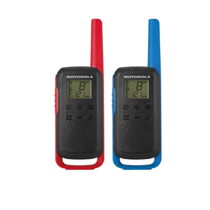 Front view of the Motorola MagOne A5D compact business two way radio