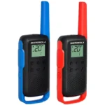 Motorola MagOne A5D compact business two way radio held in hand