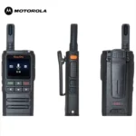 Side profile of the Motorola H36 4G PoC two way radio with SIM card intercom