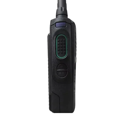 Detail shot of the Motorola APX4000 waterproof P25 portable with LCD