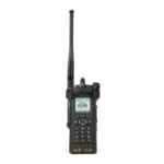 Front view of the Motorola APX8000XE P25 multiband professional radio