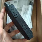 Package contents of the CP100d dual-mode handheld two-way radio