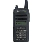 Front view of the Motorola CP1660 CP1668 business two way radios