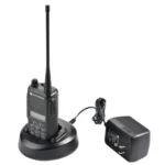 Motorola CP1660 CP1668 business two way radios held in hand