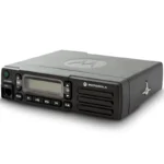 Side profile of the Motorola DM2600 vehicle-mounted mobile radio