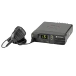 Motorola DM3400 25W DMR vehicle mobile radio held in hand