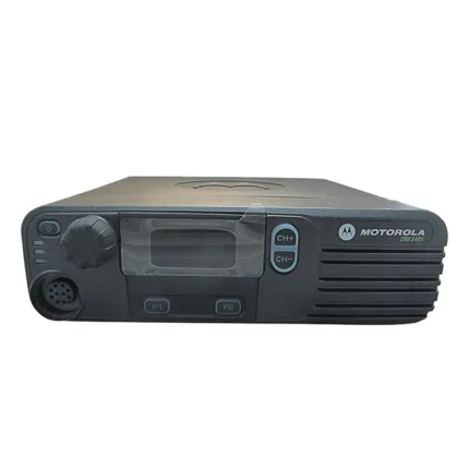 Front view of the Motorola DM3401 DMR mobile base station radio