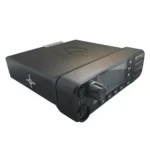 Side profile of the Motorola DM4400e vehicle mounted mobile radio