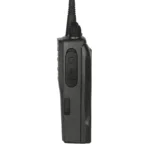 Detail shot of the Motorola DP1400 compact DMR walkie talkie