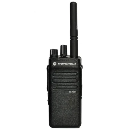 Front view of the IP55 digital two way radio for Motorola DP2400