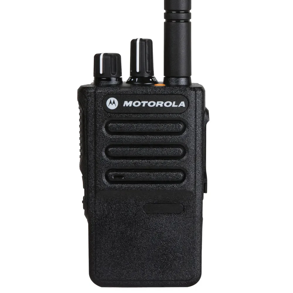 Tw Motorola Dp3401 Two Way Radio Front view of the Motorola GPS portable radio built for harsh industrial sites