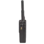Side profile of the Motorola GPS portable radio built for harsh industrial sites