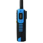 Close-up of the Motorola DP4401Ex ATEX explosion proof DMR radio