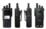 Package contents of the Motorola DP4801e DMR professional two way radio
