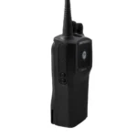 Package contents of the Motorola EP450 UHF VHF two way radio with 16 channels