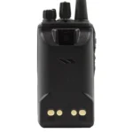 Side profile of the Motorola EVX-534 dual mode portable two way radio