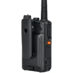 Side profile of the Motorola EVX-S24 digital portable two way radio