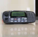 Package contents of the Motorola GM380 25W mobile two-way radio transceiver