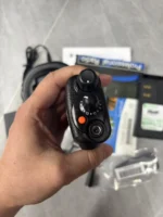 Close-up of the Motorola GP and PRO series rugged portable two way radio