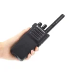 Side profile of the Motorola GP328D+ explosion-proof digital portable radio
