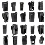 Motorola GP644 UHF portable two-way radio held in hand