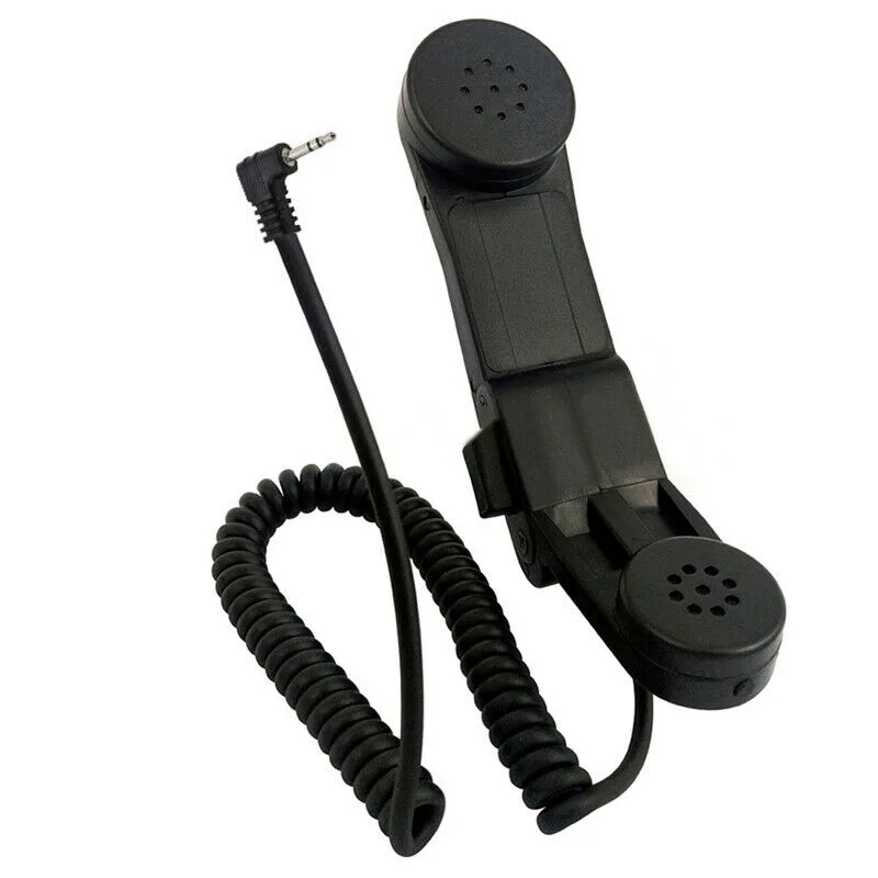 Tw Motorola H250 Two Way Radio Front view of the Motorola H250 shoulder speaker microphone with 2.5mm plug