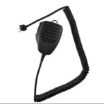 Front view of the HM-118N 8-pin handheld microphone for Icom radios
