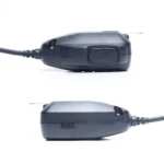 Detail shot of the HM-118TN speaker microphone for Icom mobile radios