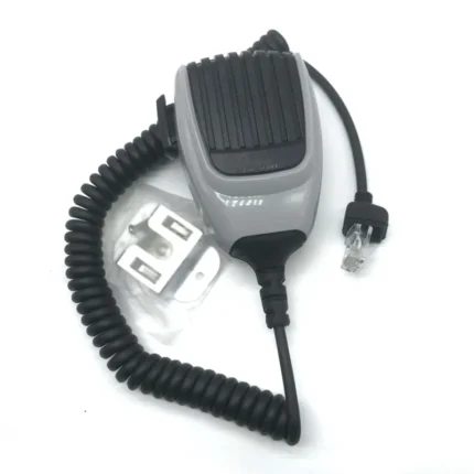 Front view of the HM-148G hand microphone for Icom mobile car radios