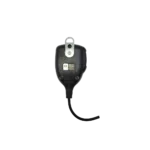 Close-up of the HM-152 PTT speaker microphone for Icom IC series radios