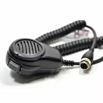 Front view of the HM-180 replacement speaker microphone for Icom marine radios