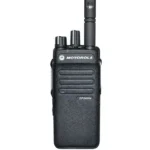 Front view of the Motorola ATEX explosion proof handheld radio
