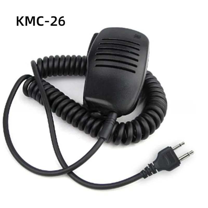 Tw Motorola Kmc 26 Two Way Radio Front view of the KMC-26 shoulder speaker microphone for Icom two-way radios