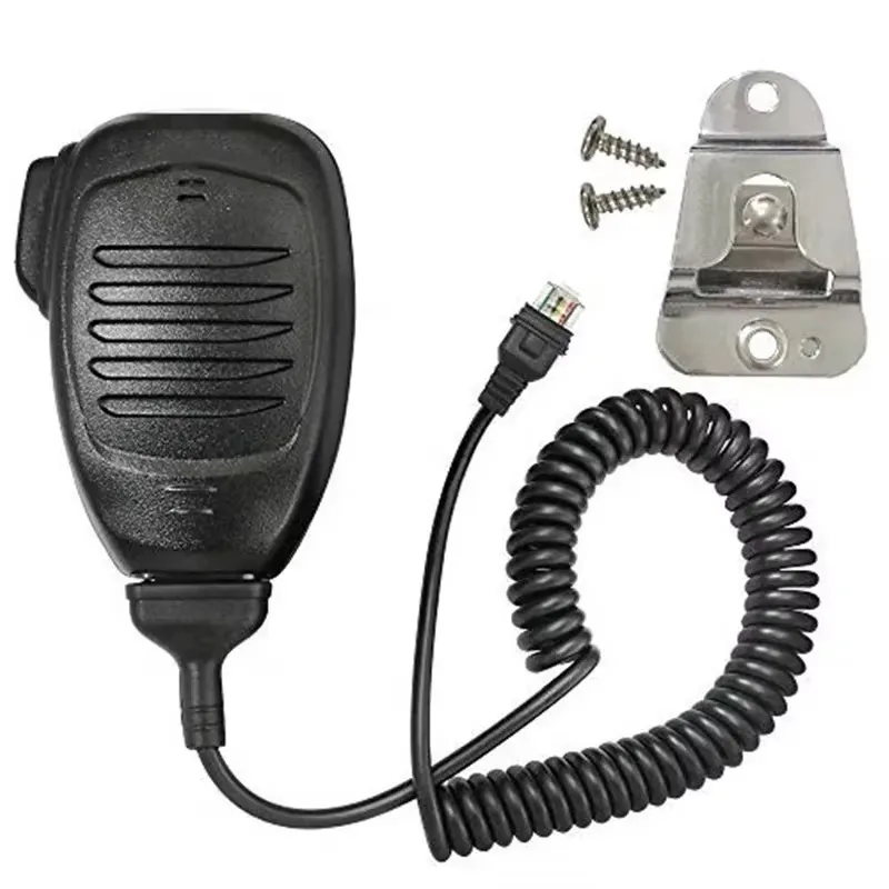 Tw Motorola Kmc 35 Two Way Radio Front view of the KMC-35 dynamic handheld mic for Kenwood mobile radio