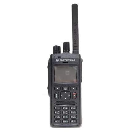 Front view of the Motorola MTP3500 DMR digital two way radio