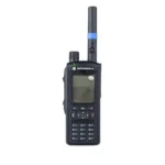 Front view of the Motorola MTP6550 MTP6750 waterproof professional radio