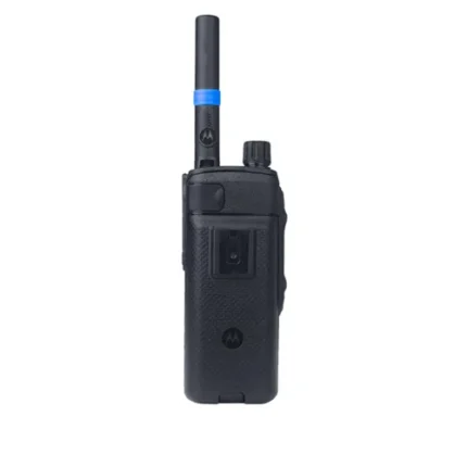 Detail shot of the MTP6650 professional DMR handheld transceiver