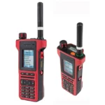 Detail shot of the Motorola MTP8500EX explosion-proof digital two way radio