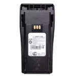 Front view of the NNTN4970A 1700mAh radio battery for Motorola CP and DP portables