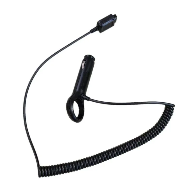Detail shot of the NNTN8040 vehicle power adapter for Motorola MTP TETRA radios