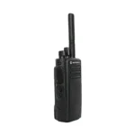 Motorola XIR P8600 digital two way radio handheld held in hand